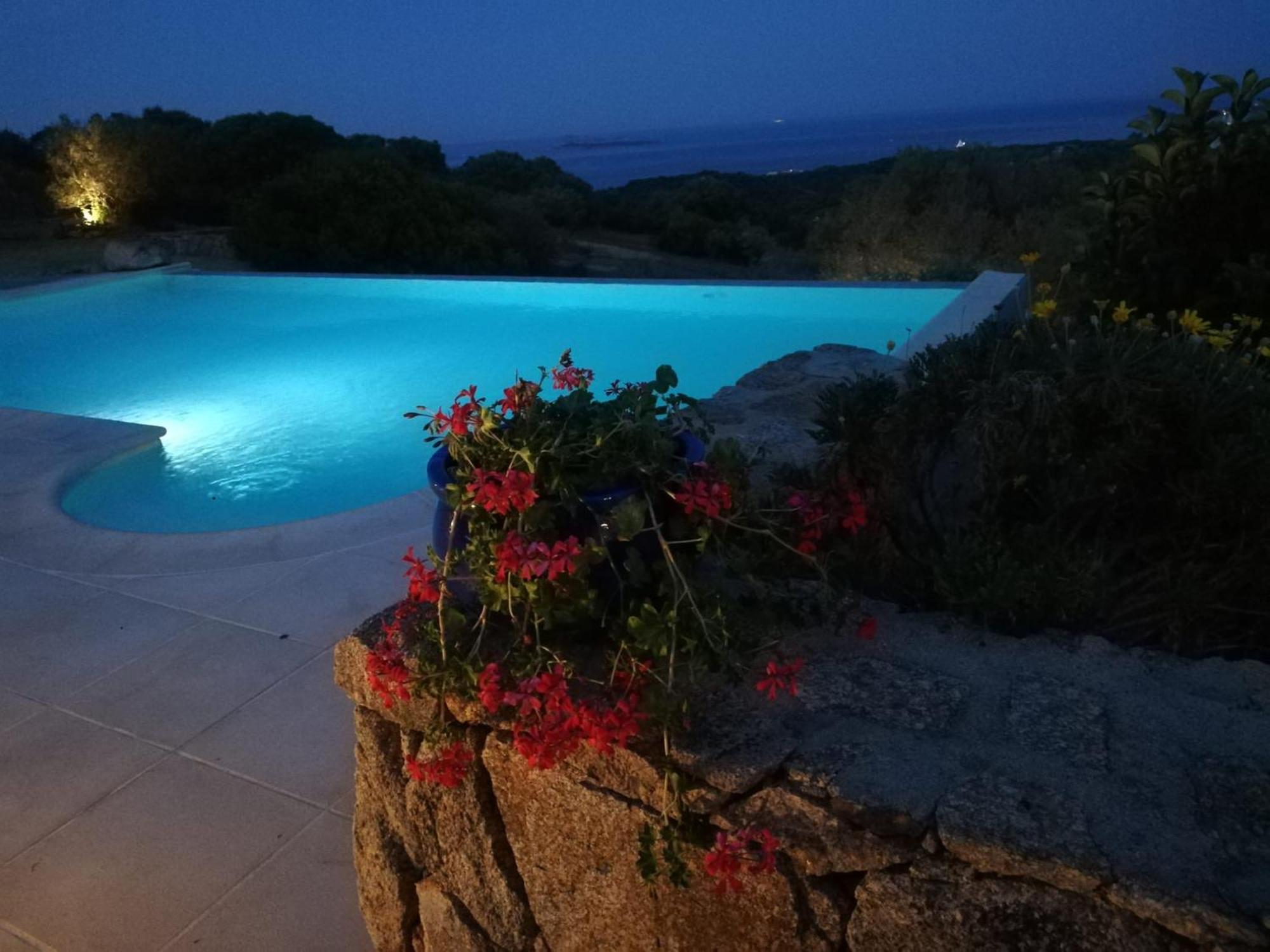 La Sima villa con piscina vista mare San Pantaleo Sardegna Esterno foto