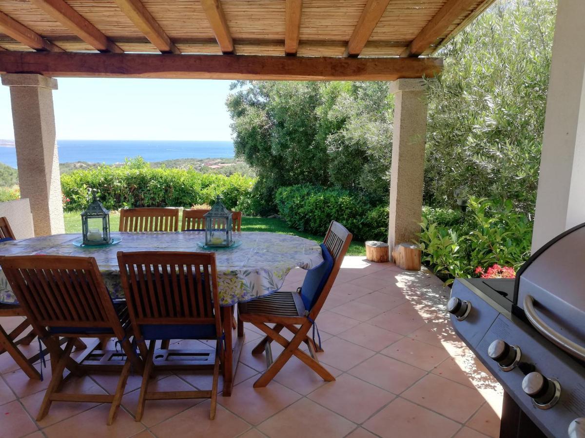 La Sima villa con piscina vista mare San Pantaleo Sardegna Esterno foto