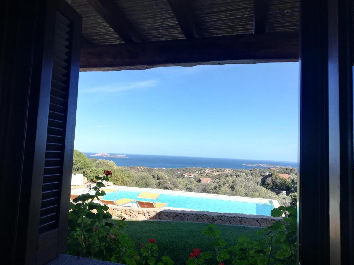 La Sima villa con piscina vista mare San Pantaleo Sardegna Esterno foto